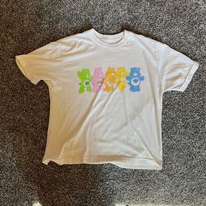 Cream colored Care Bears shirt